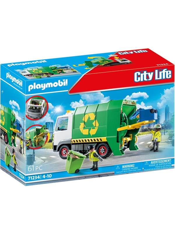City Life   Recycling Truck fra Playmobil