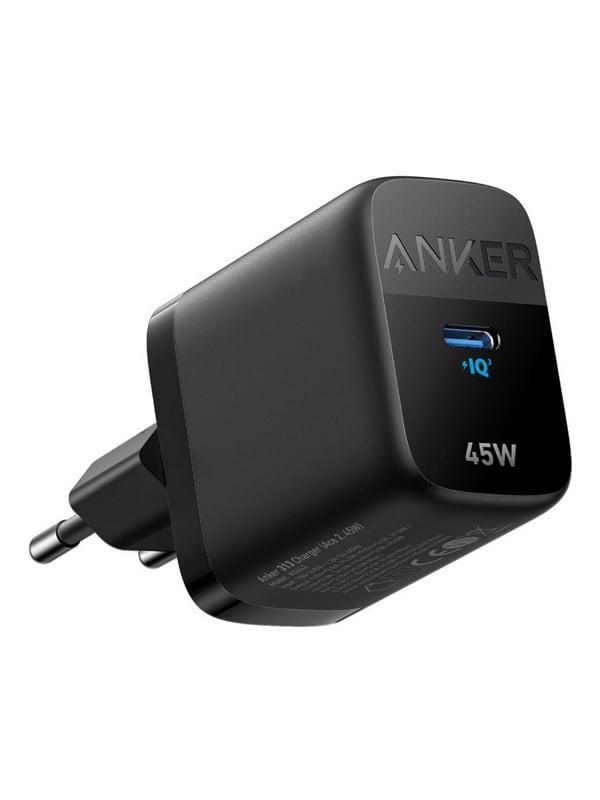 313 Charger (45w)   Black fra Anker