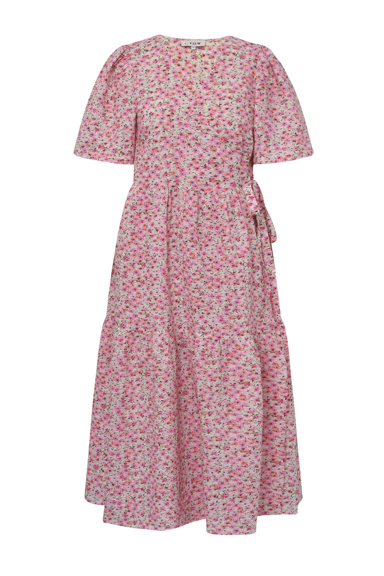 A View   Kjole   Caisa Ancle Dress   Rose Pink fra A-view