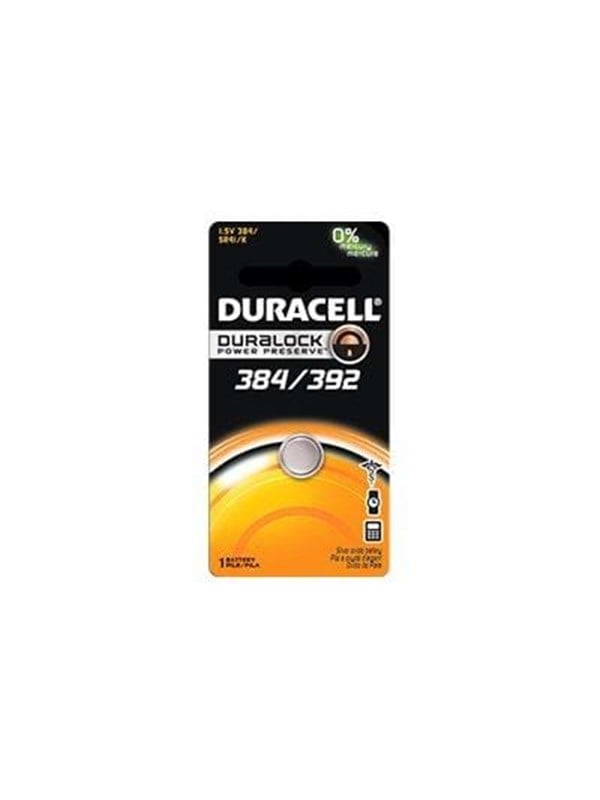 384 392   Batteri   Sr41   Sølvoxid fra Duracell